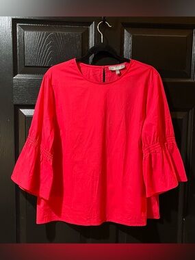 NEW Marled Reunited Ruffled Bell Sleeve Blouse NWT